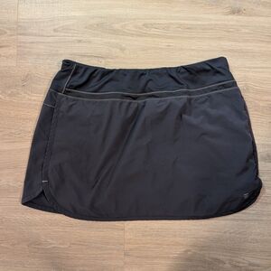 Free Fly Apparel Blue Athletic Skort With Built In Shorts Women's Size XL